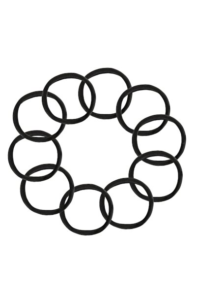 SHOPIENS Elastice de păr pentru femei, set de 10, negre