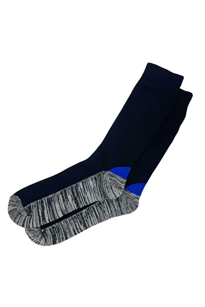 FENRA STUDIO 2-Pack Men's Warm Inside-Fully Towel-Lined Thick Cotton Blue Wor...