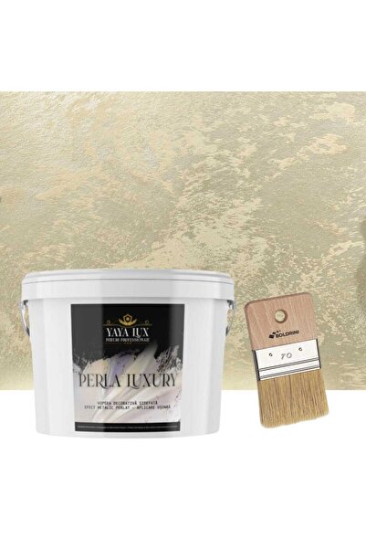 YaYa Color Vopsea decorativa de Lux, Perla Luxury Bej Sampanie cu Fulgi Perla...