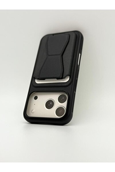 GENERAL جراب محفظة جلدي مغناطيسي لهاتف iPhone 17 ProMax – غطاء واقٍ مزود بحامل للبطاقات