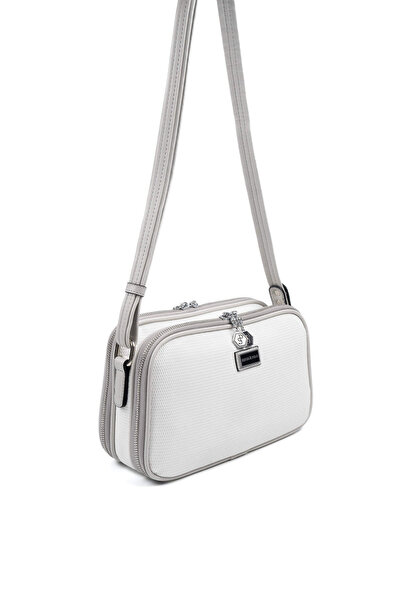 Silver Polo Geantă crossbody pentru femei 899