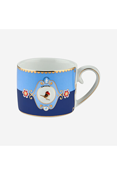 Pip Studio Love Birds Mavi Porselen Kahve Fincanı 125 Ml