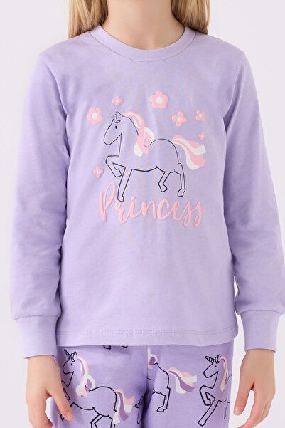 Rolypoly Roly Poly Princess Girls' Lilac Long Sleeve Pajama Set