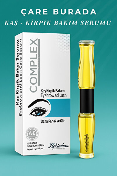 Çare Burada Eyebrow & Eyelash Care Serum 10 ml + 10 ml (Shiny & Lush)