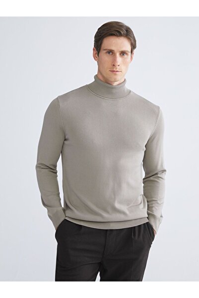 LC Waikiki SOUTHBLUE Pulover pentru bărbați cu gât roșu