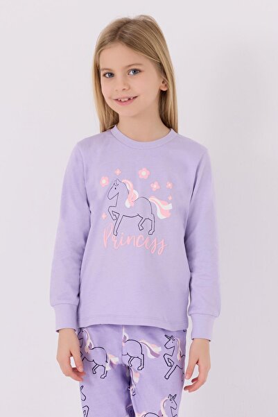 Rolypoly Roly Poly Princess Girls' Lilac Long Sleeve Pajama Set