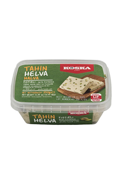 Koska Sesame halva with Antep pistachio 350 gr, Koska, Traditional Turkish