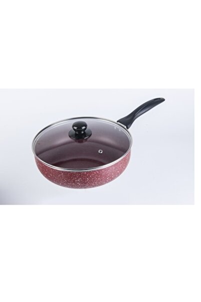 DAR ceramic frying pan with glass lid 28cm, universal, for all heat sources