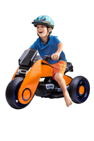 Generic Children's Electric Motorcycle Tricycle for Kids 3-9 Years