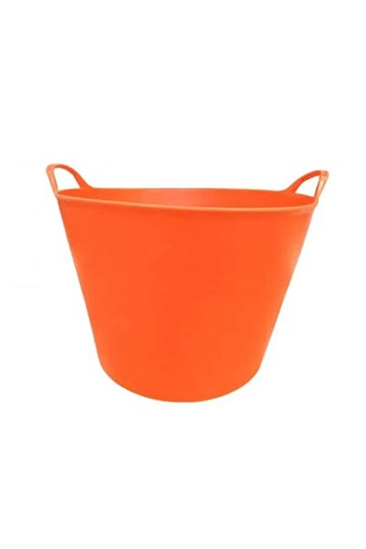 Clino Coș de gunoi flexibil din plastic cu mânere colorate 42L