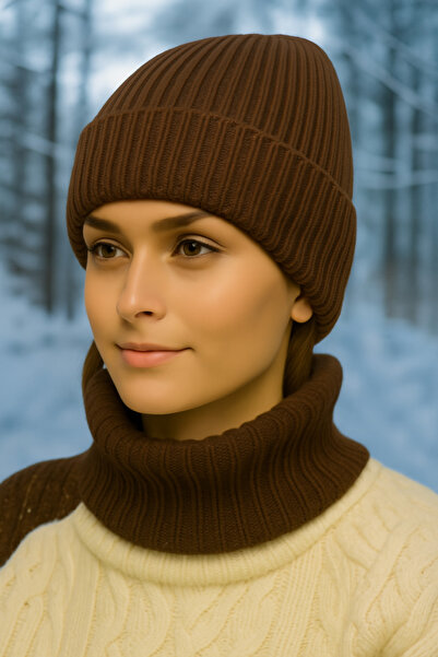 GONCA ŞAPKA Unisex Corded Basic Winter Trend Beanie