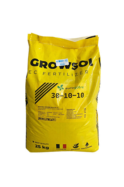 TohumGübre Growsol 30-10-10 Yavaş Salınım Azotlu Akıllı Gübre 25Kg