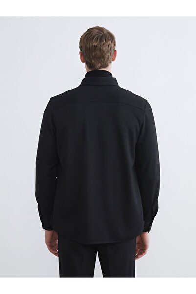 LC Waikiki Ανδρικό πουκάμισο με μακρυμάνικο σχέδιο SOUTHBLUE Regular Fit