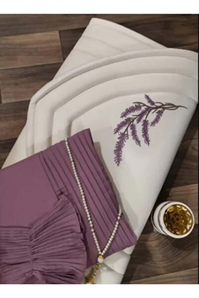 Gerenic Gerenk Prayer Rug Set with Prayer Sheet for Women - Purple