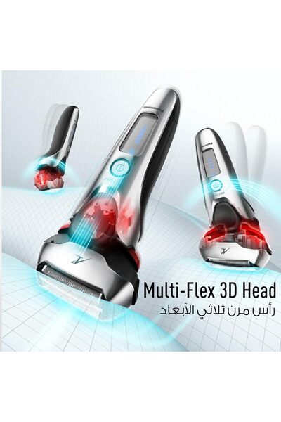 PANASONIC ES-LT4N Men's Wet & Dry 3-Blade Electric Shaver with Multi-Flex 3D Head