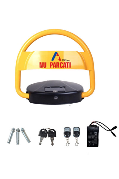 MANDU Parking Lock with Automatic SOLAR Panel and Remote Control, battery included