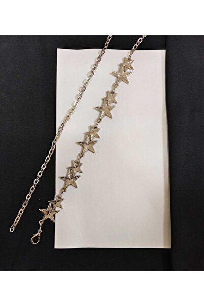 Maison La Femme Curea de damă, ajustabilă, cu detalii argintii cu 2 stele, cu...