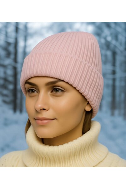 GONCA ŞAPKA Unisex Corded Basic Winter Trend Beanie