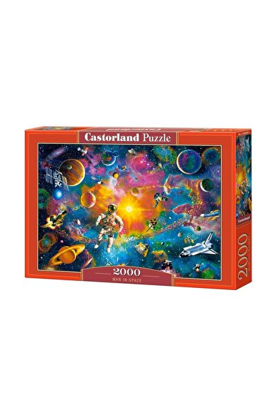 Castorland Пъзел 2000 части Човек в космоса 200849