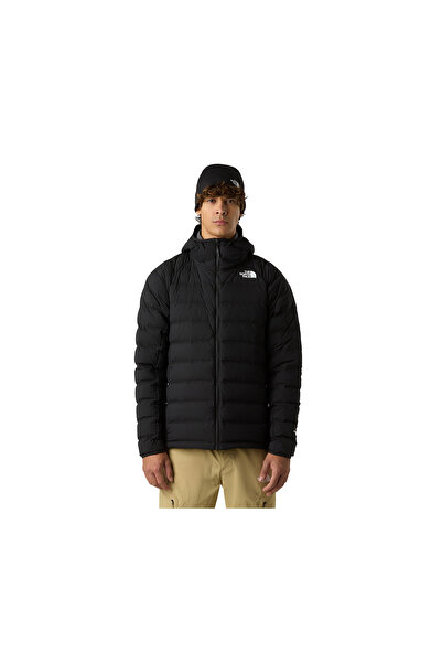 THE NORTH FACE M Abseil Stretch Down Hoodie Erkek Outdoor Montu (600 Dolgu Kaz Tüyü) NF0A8E36JK31 Siyah