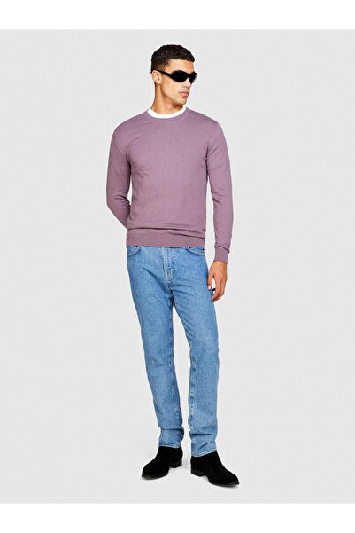 Sisley Men's Cotton Blend Crew Neck Sweatshirt 323A10F2S1C78-Sis0A1