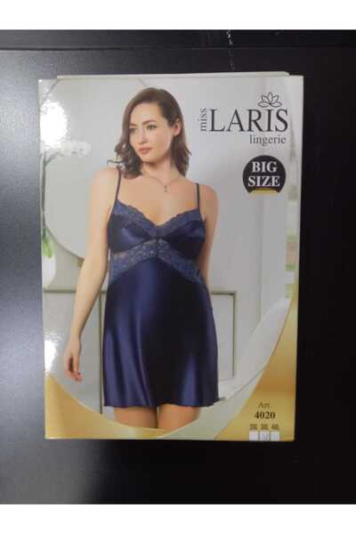 Miss Laris Lingerie فستان نوم من الساتان 4020