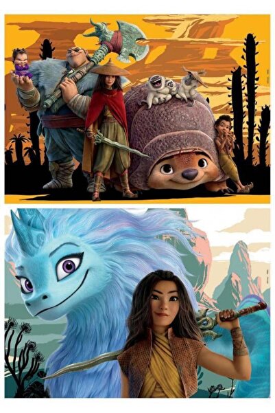 EDUCA Puzzle 2x48 pieces Raya & The Last Dragon 18882