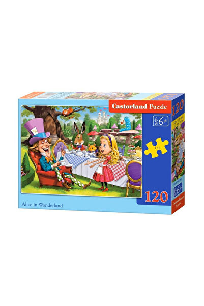 Castorland Puzzle 120 piese Alice în Țara Minunilor 13456