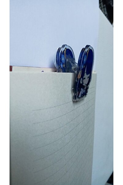 Atölye Moonlit Raiden Shogun Acrylic Paper Clip / Bookmark / Memo Clip / Photo Peg