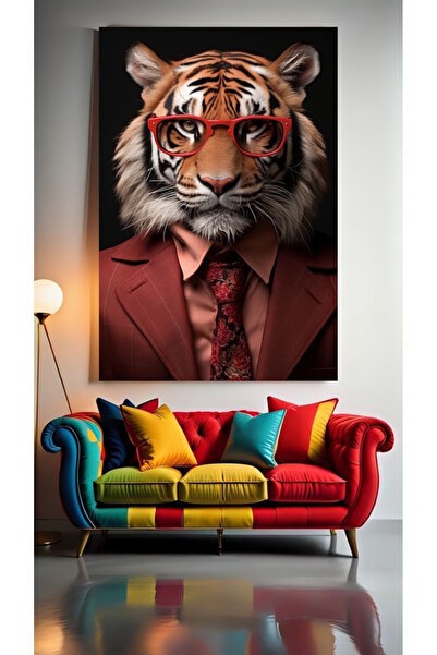 özkacar TAKIM ELBİSELÜYÜKSIŞI VAHŞİ 1 Tablou pe pânză pentru decorarea casei,...