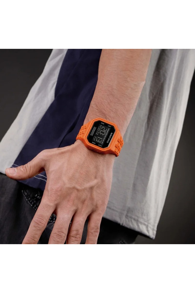 Naviforce 7116 Orange Men's Watch – Military Design, Multiple Functions, Alarm, 3ATM Water Resistant