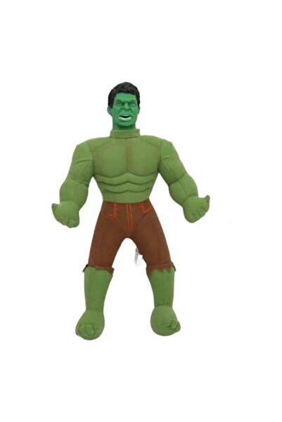 MASHASHOP Hulk plush toy, realistic, sound, green, 42 cm