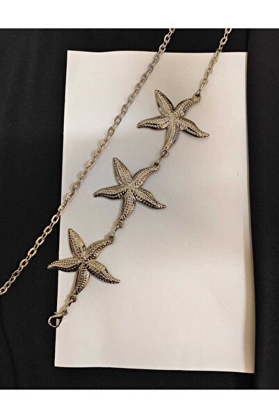 Maison La Femme Curea de damă, ajustabilă, cu detalii argintii, cu 3 stele, c...