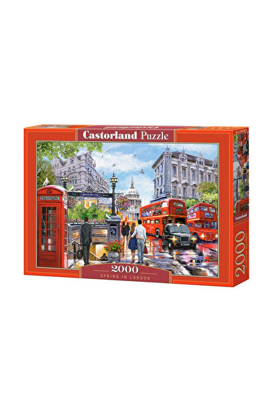 Castorland Puzzle 2000 piese Primăvară în Londra 200788