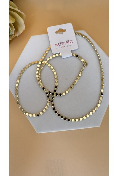 XUPING JEWELRY Crushed Flake Jeweler Model Necklace