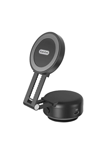 Cat - Cot حامل هاتف السيارة Cat-Cot CT-42 - حامل شفط مغناطيسي مع ذراع تلسكوبي