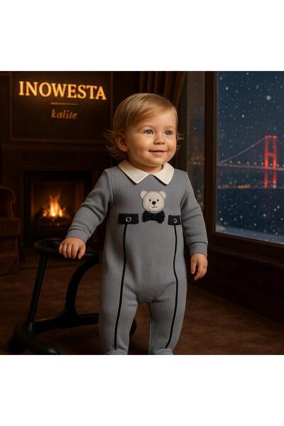 inowesta Erkek Çocuk Üst Kalite Pamuklu Tulum