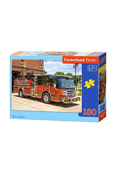 Castorland Puzzle cu mașina de pompieri, 180 de piese