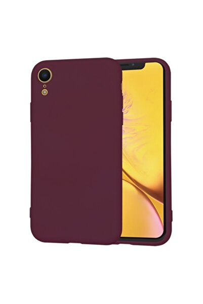 Techsuit Carcasă pentru iPhone XR, SoftFlex, Roșu Prună