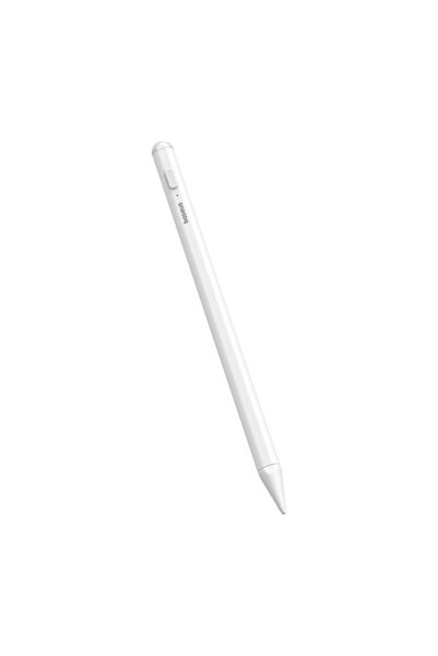 Juls Baseus Stylus Lite - Stylus magnetic cu indicator LED pentru iPad, aluminiu, alb