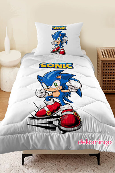 dekomingo Pătură matlasată SONIC ALBĂ