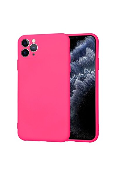 Techsuit Husă SoftFlex A49 din pânză pentru iPhone 11 Pro Max - Roz aprins