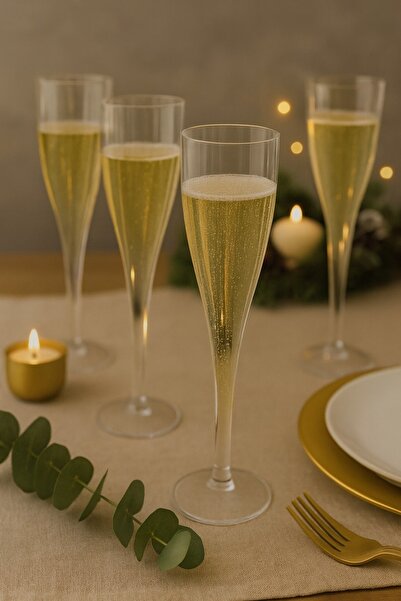 alenked Bride To Be Partisi Kadeh Şampanya Bardağı 6'lı Bekarlığa Veda Partisi