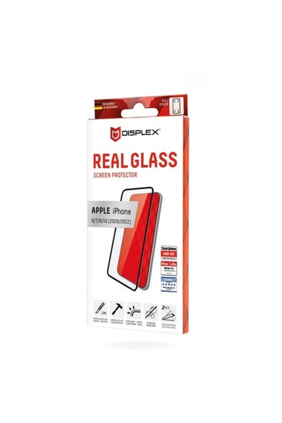 Displex Protector de ecran din sticlă securizată Y25, cu acoperire completă, ...