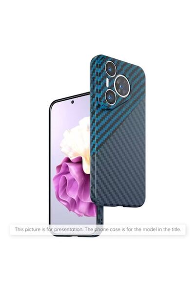Techsuit Carcasă de telefon pentru iPhone 14 Pro - Carbonite FiberShell - Blu...