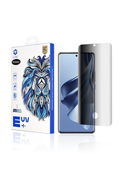 Lito 3D UV Glass D43 Privacy Tempered Glass Screen Protector for OPPO Reno10 / Reno10 Pro