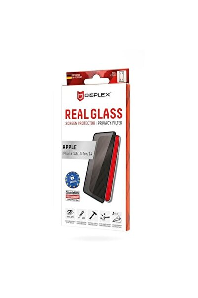 Displex Real Glass Privacy Full Cover Y22 Screen Protector for iPhone 13 / 13...