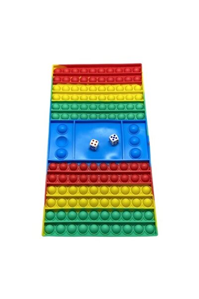 Juls Jucărie interactivă antistres din silicon cu zaruri, Pop It Now and Flip...