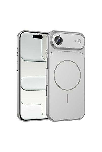 Nezih Case Apple iPhone 17 Air Uyumlu Kamera Korumalı Magsafe Sarj Destekli S...