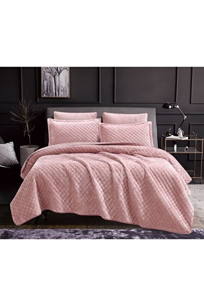 Alhabib bedding Koyla Winter Double Bedspread, Compressed Fur Cashmere, 6 Pieces